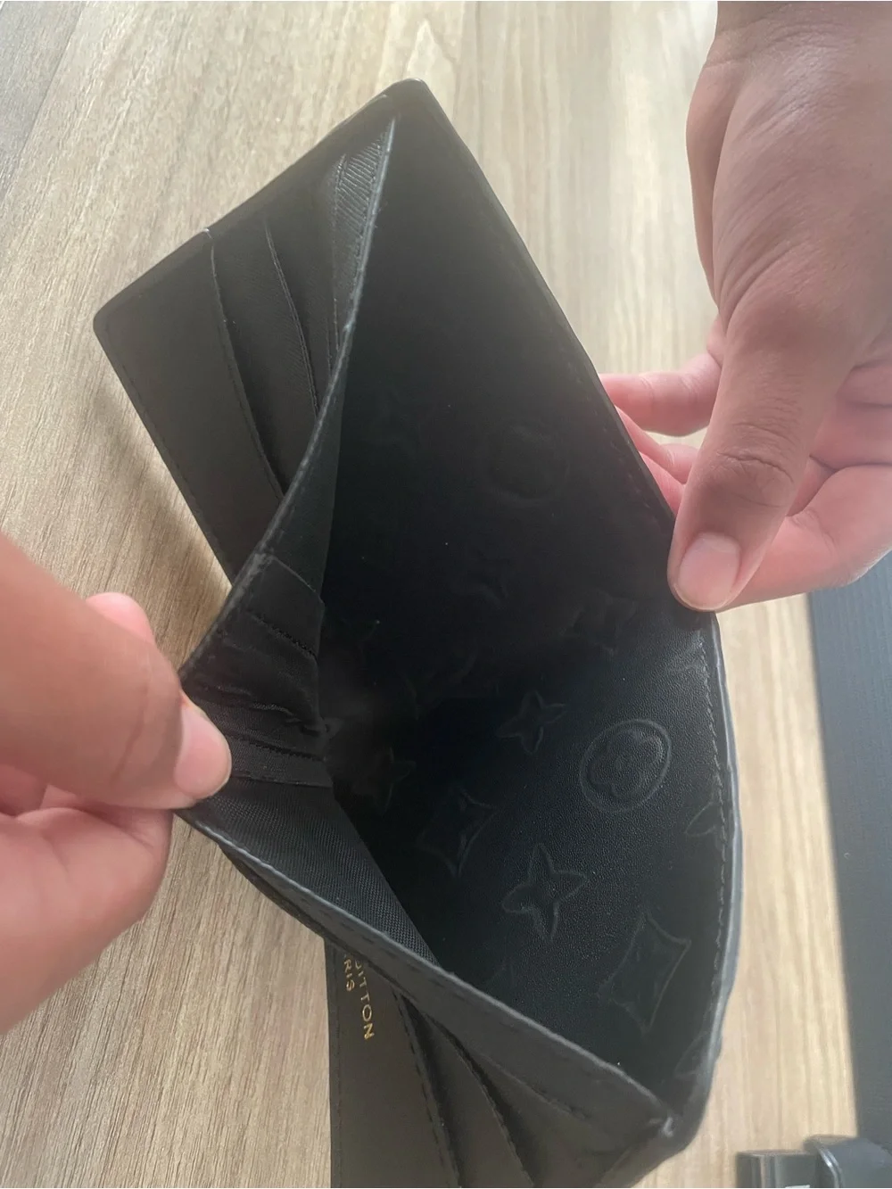 Louis Vuitton Black Wallet